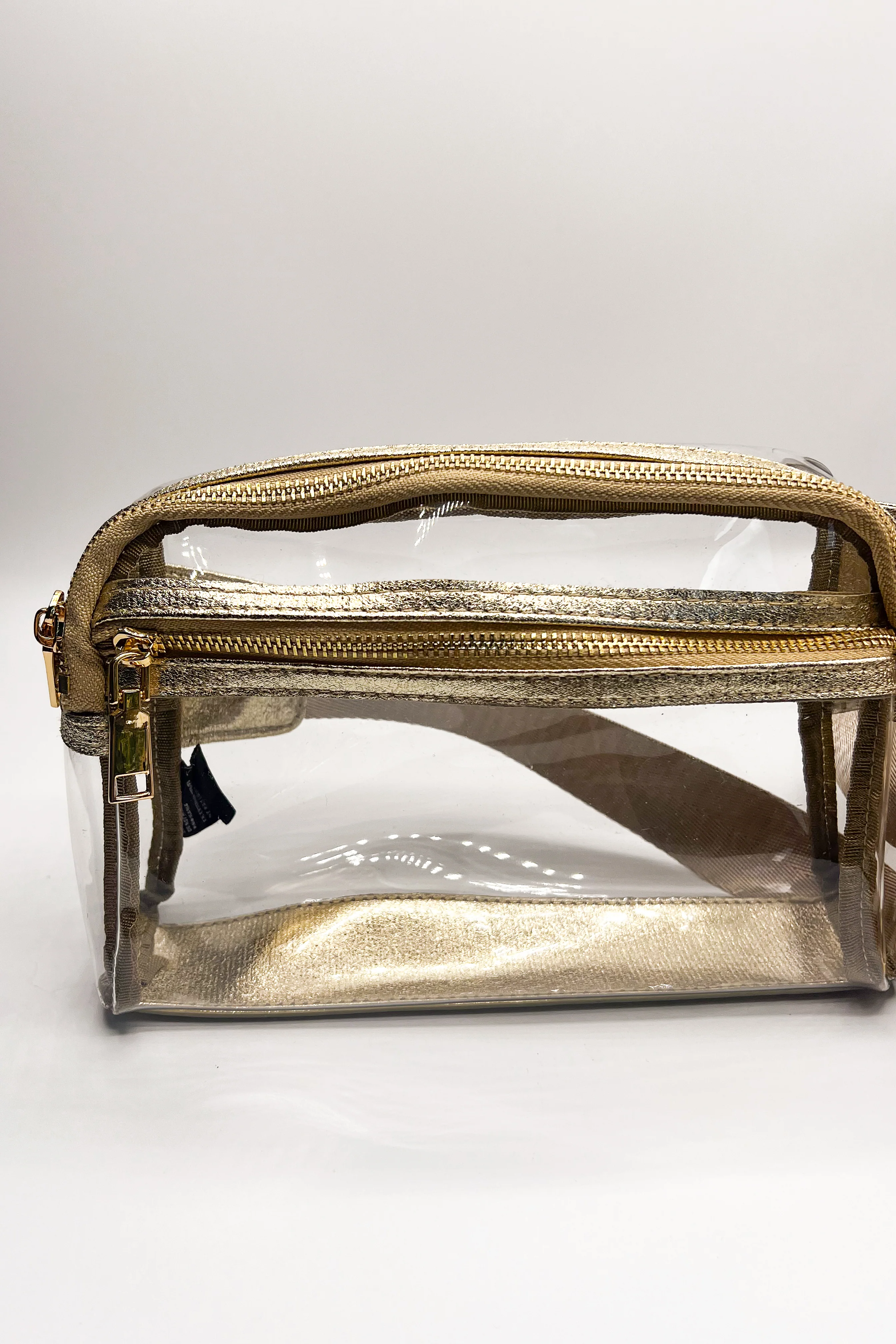 Parker Clear and Gold Sling Bag - Image 2