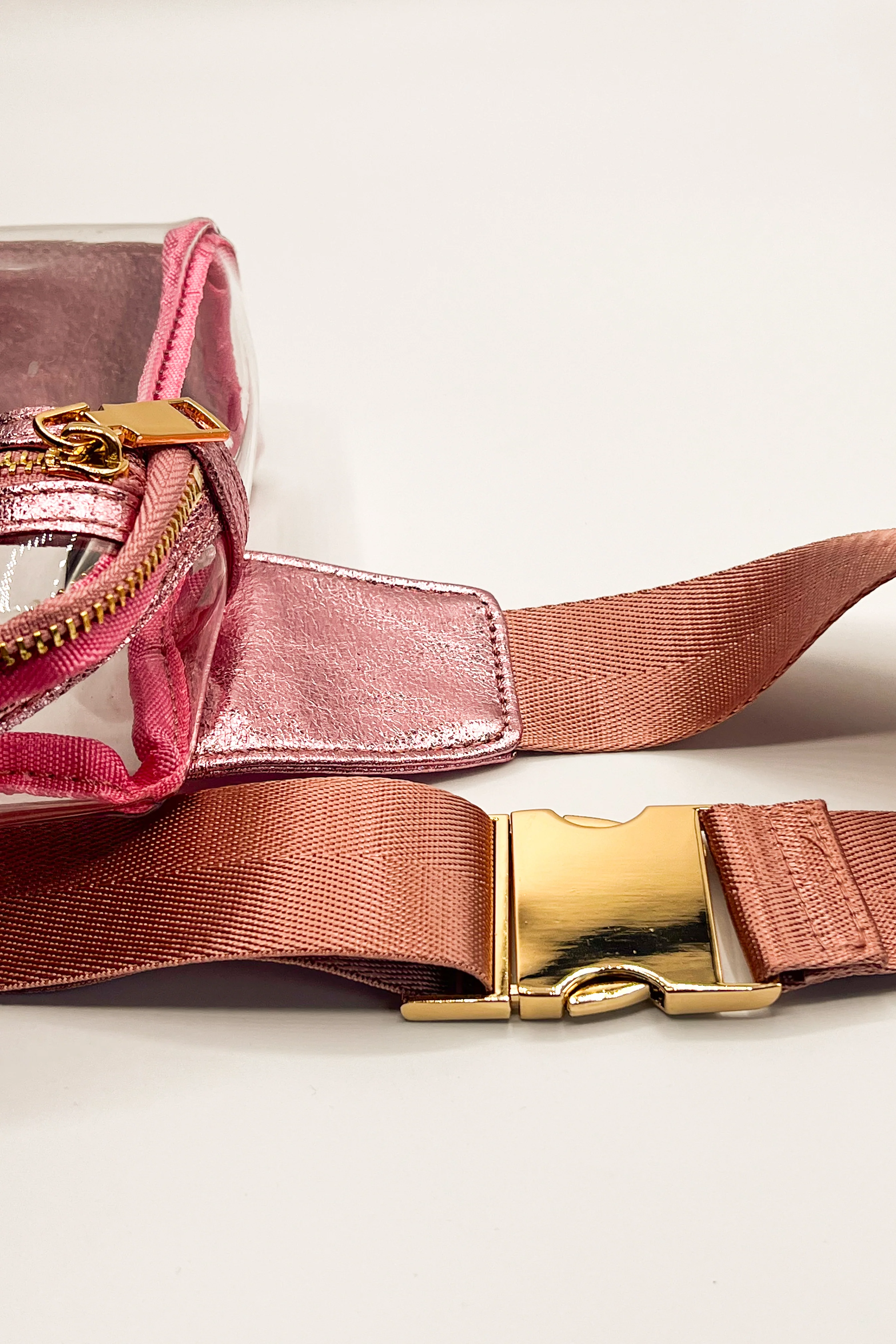 Parker Clear and Pink Sling Bag - Image 4