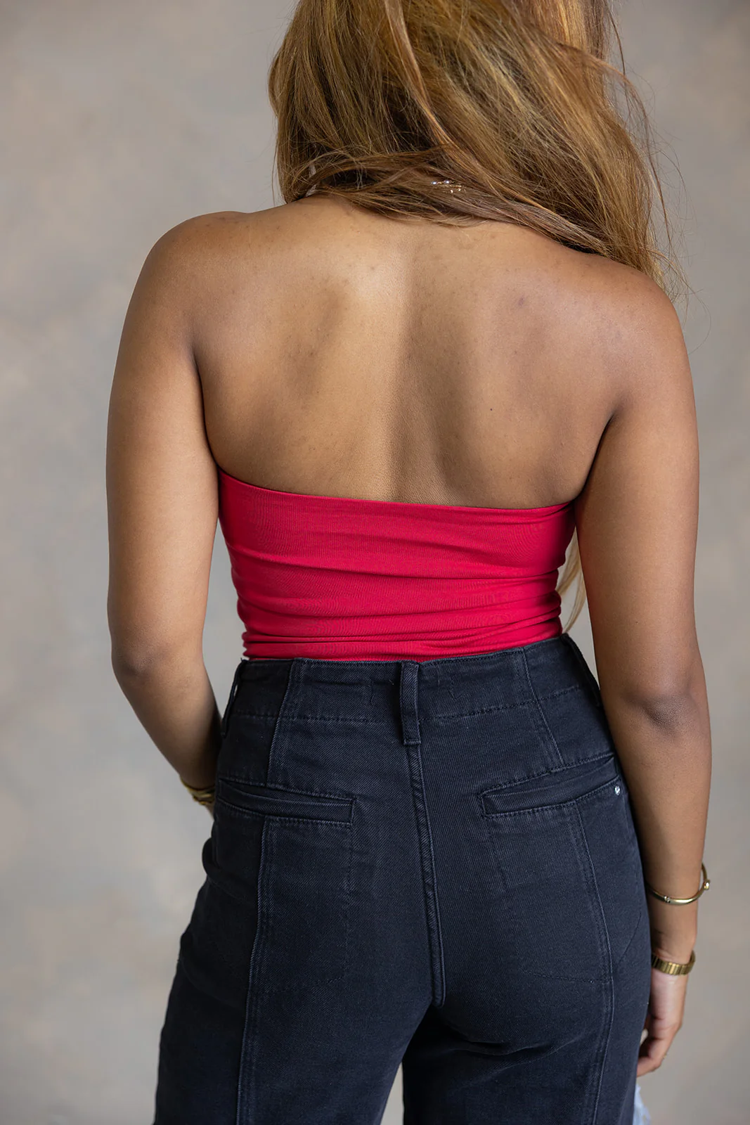 Alabama "A" Crimson & White Tube Top - Image 4