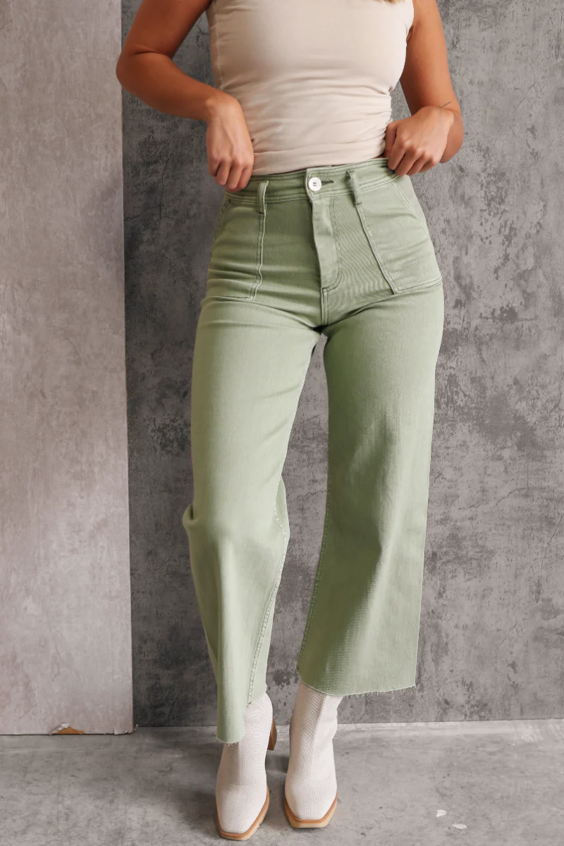 Alexa Sage High-Waisted Wide Leg Pants - Image 3