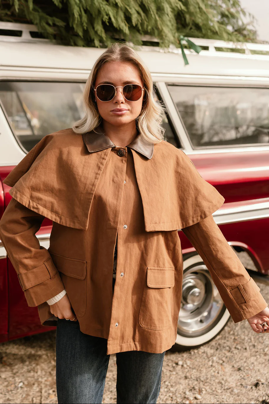 Alice Brown Poncho Jacket - Image 7
