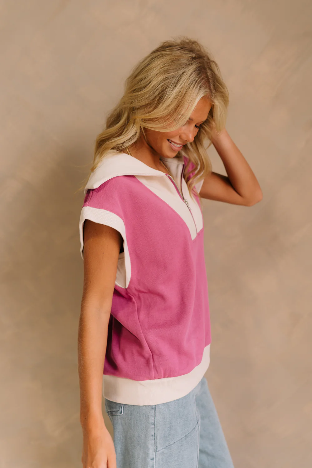 Allie Collared Top - Image 3