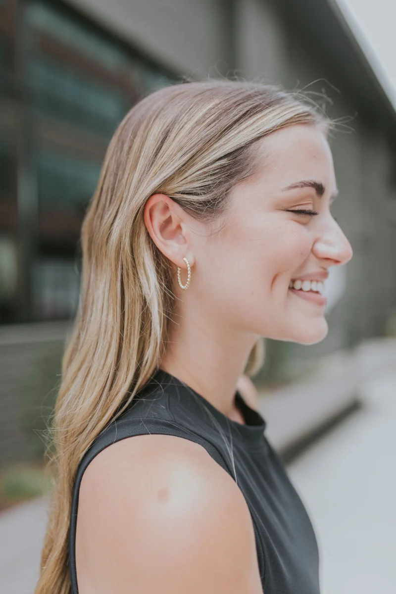 Always Yours Hoop Earrings - Image 2