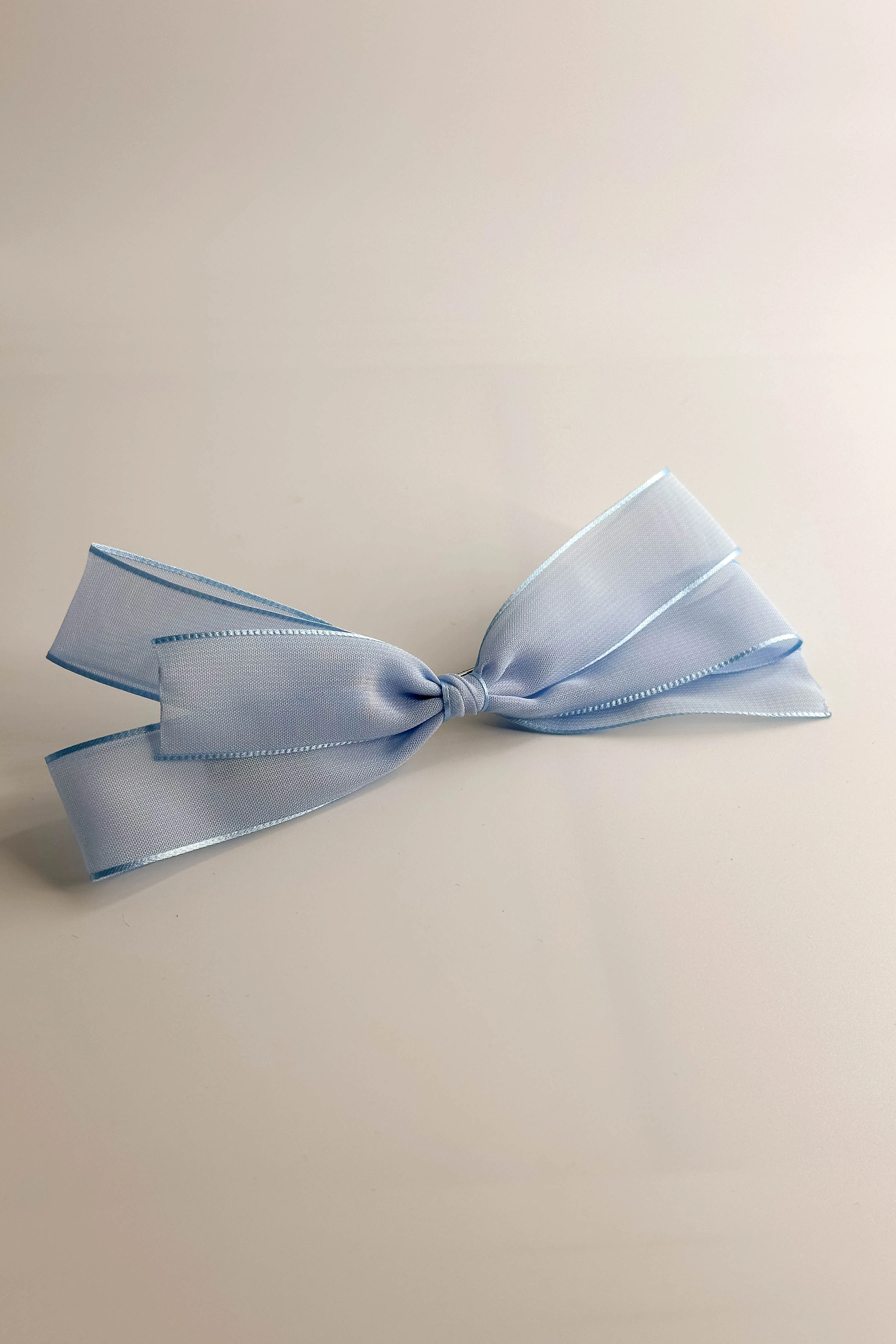 Amelia Sheer Hair Bow Barrette - Image 6
