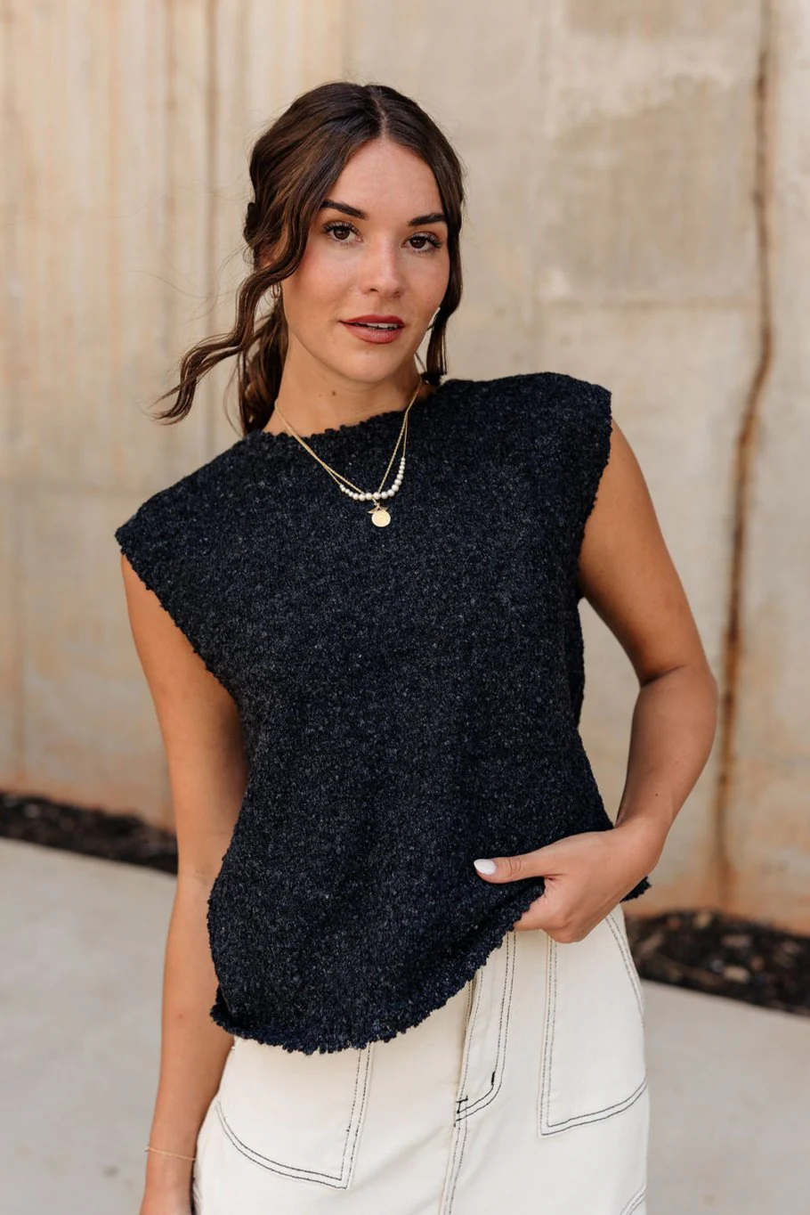 Amirah Sleeveless Sweater