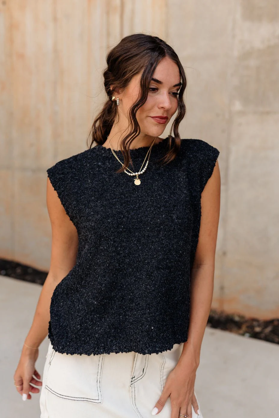 Amirah Sleeveless Sweater - Image 6