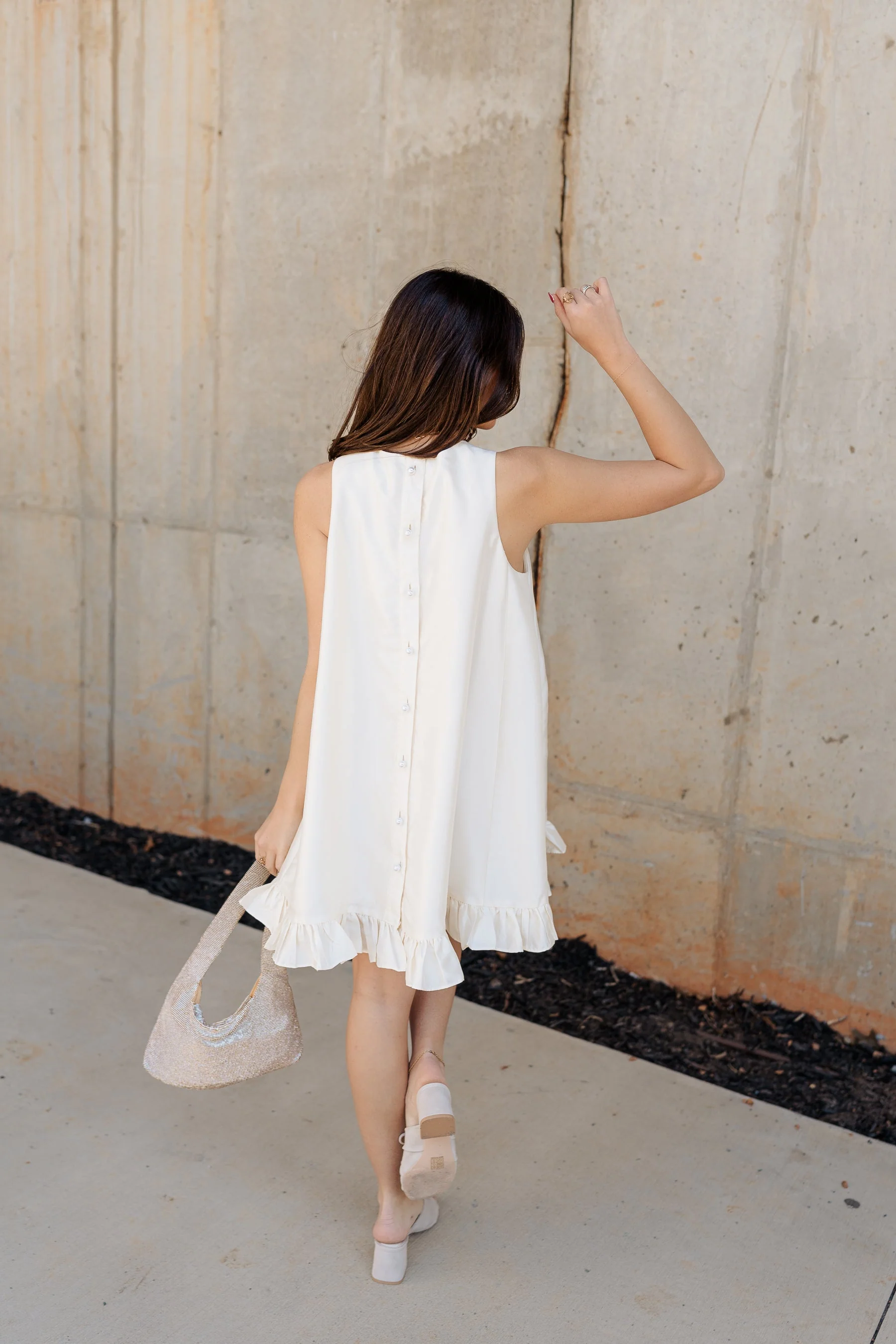 Anastasia Ruffle Mini Dress - Image 8