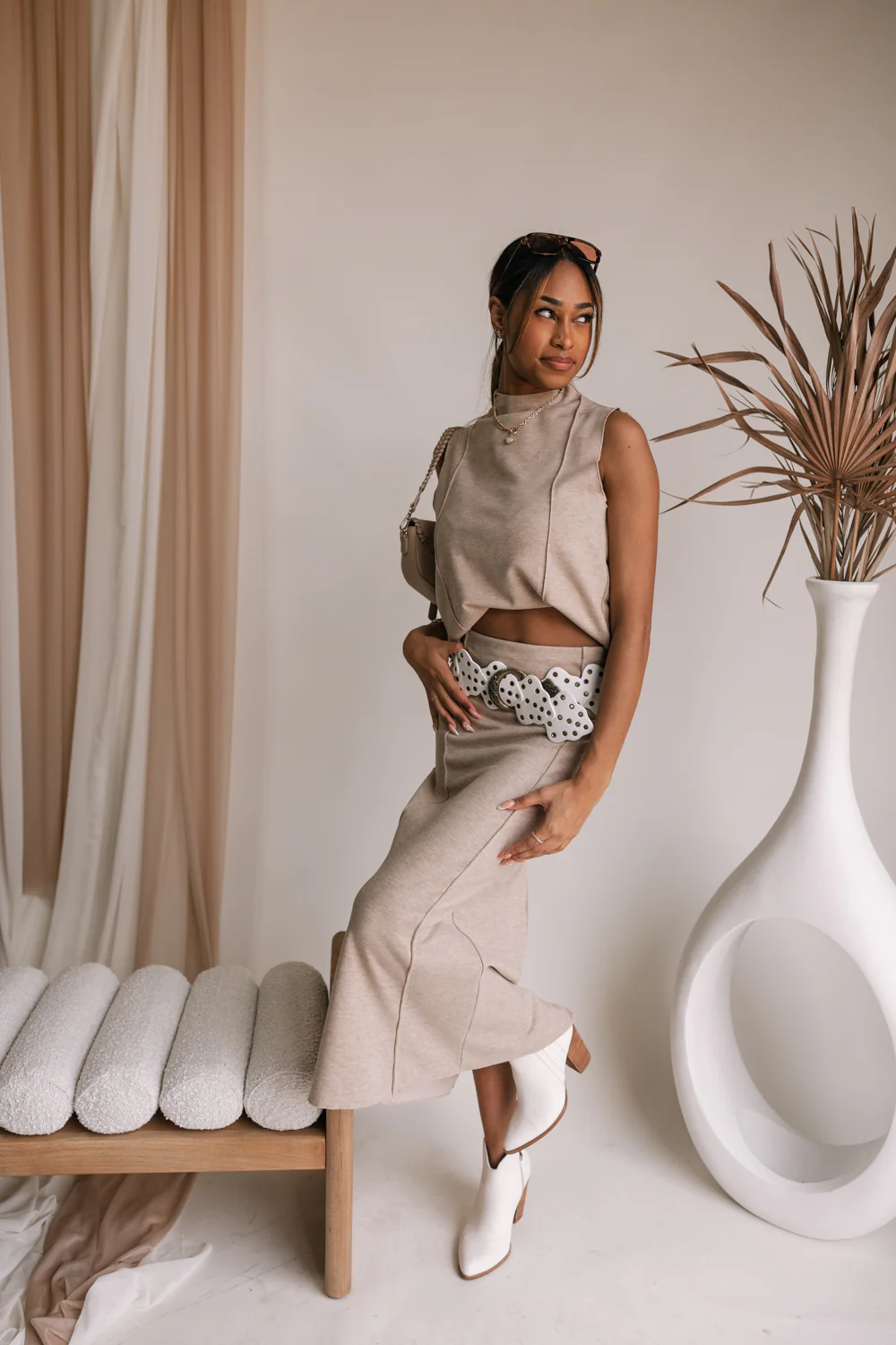 Arabella Beige Tank - Image 5