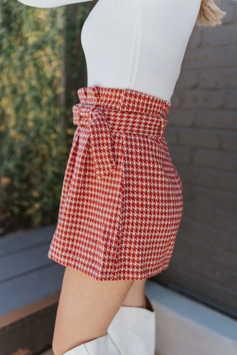 Around The World Tweed Shorts - Image 5