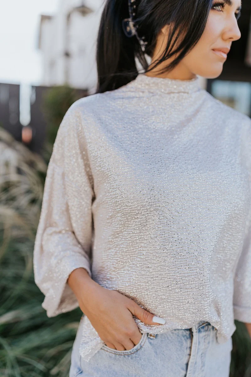 As Long As It Sparkles Top
