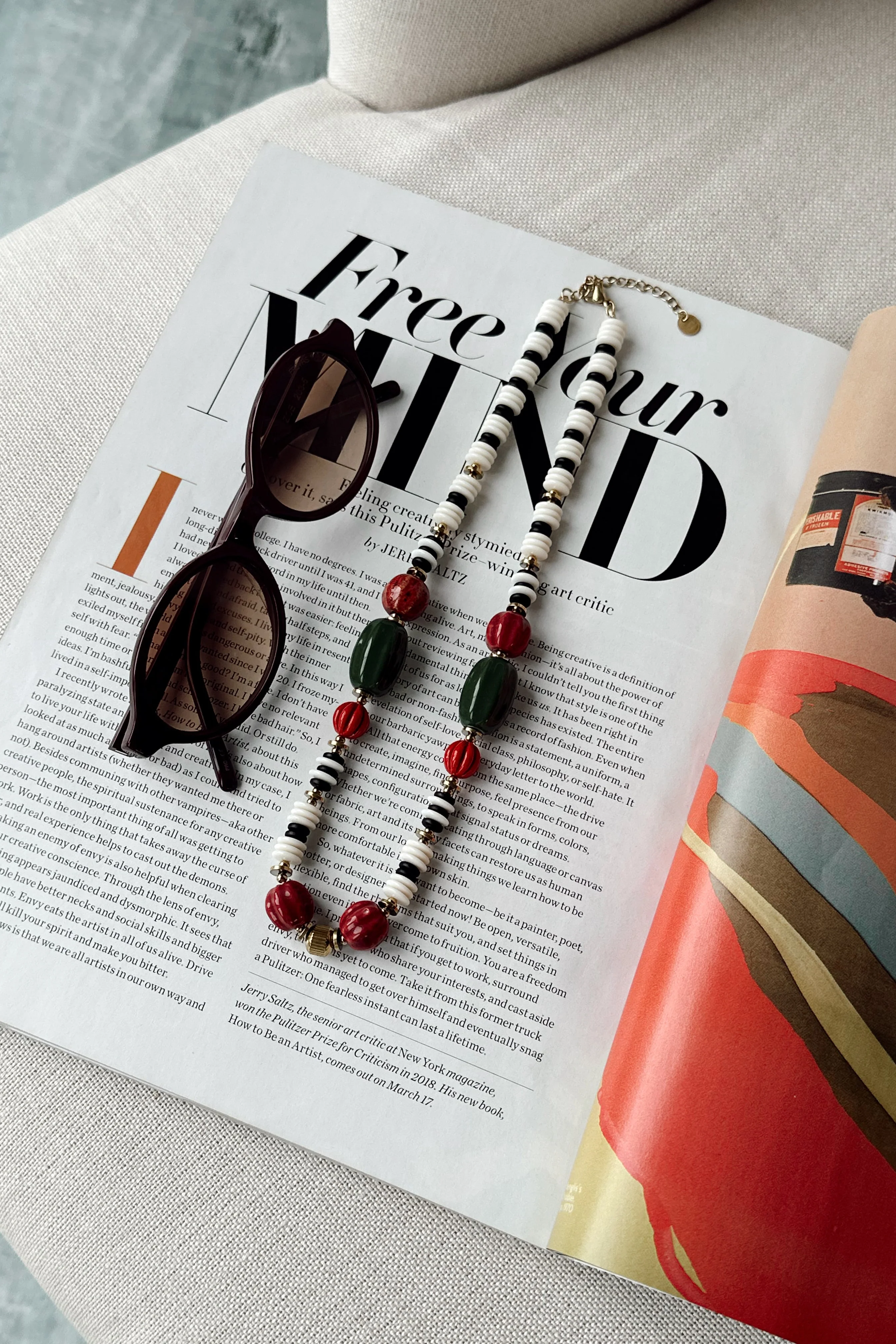 Averie Multi Beaded Necklace - Image 3
