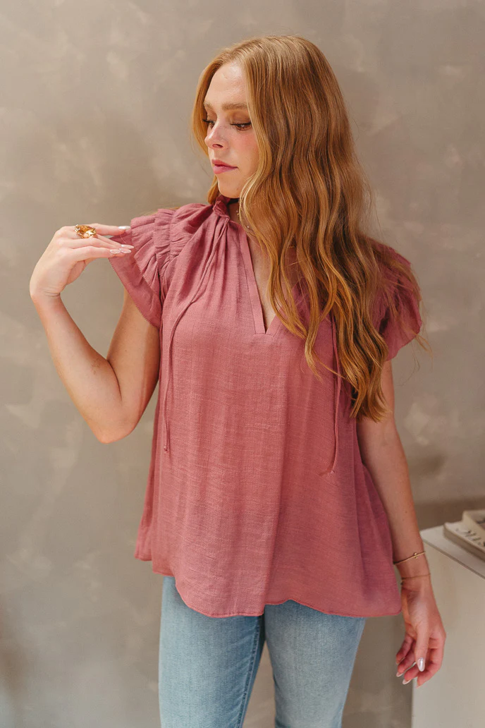 Azalea Ruffle Top - Image 3