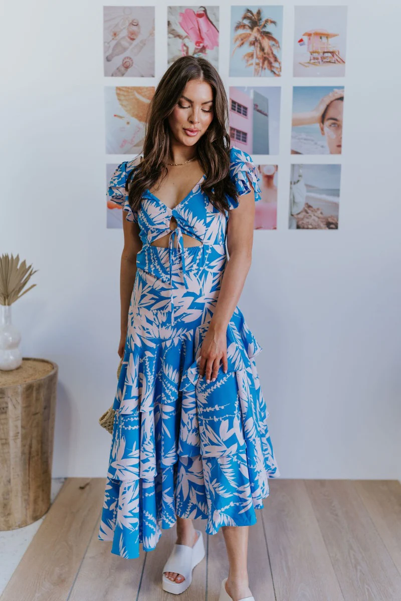 Bayside Floral Dress - Image 2