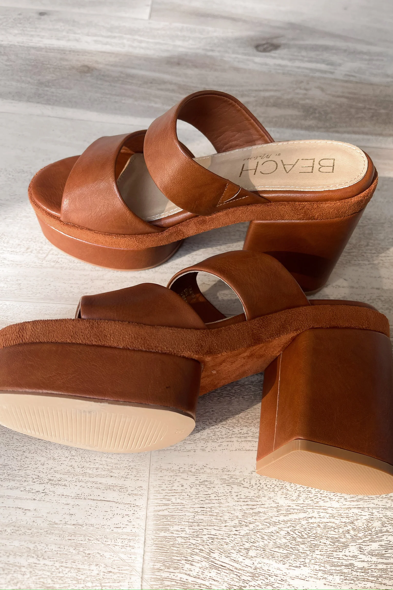 Beach by Matisse Graham Cognac Platform Sandal - Image 12
