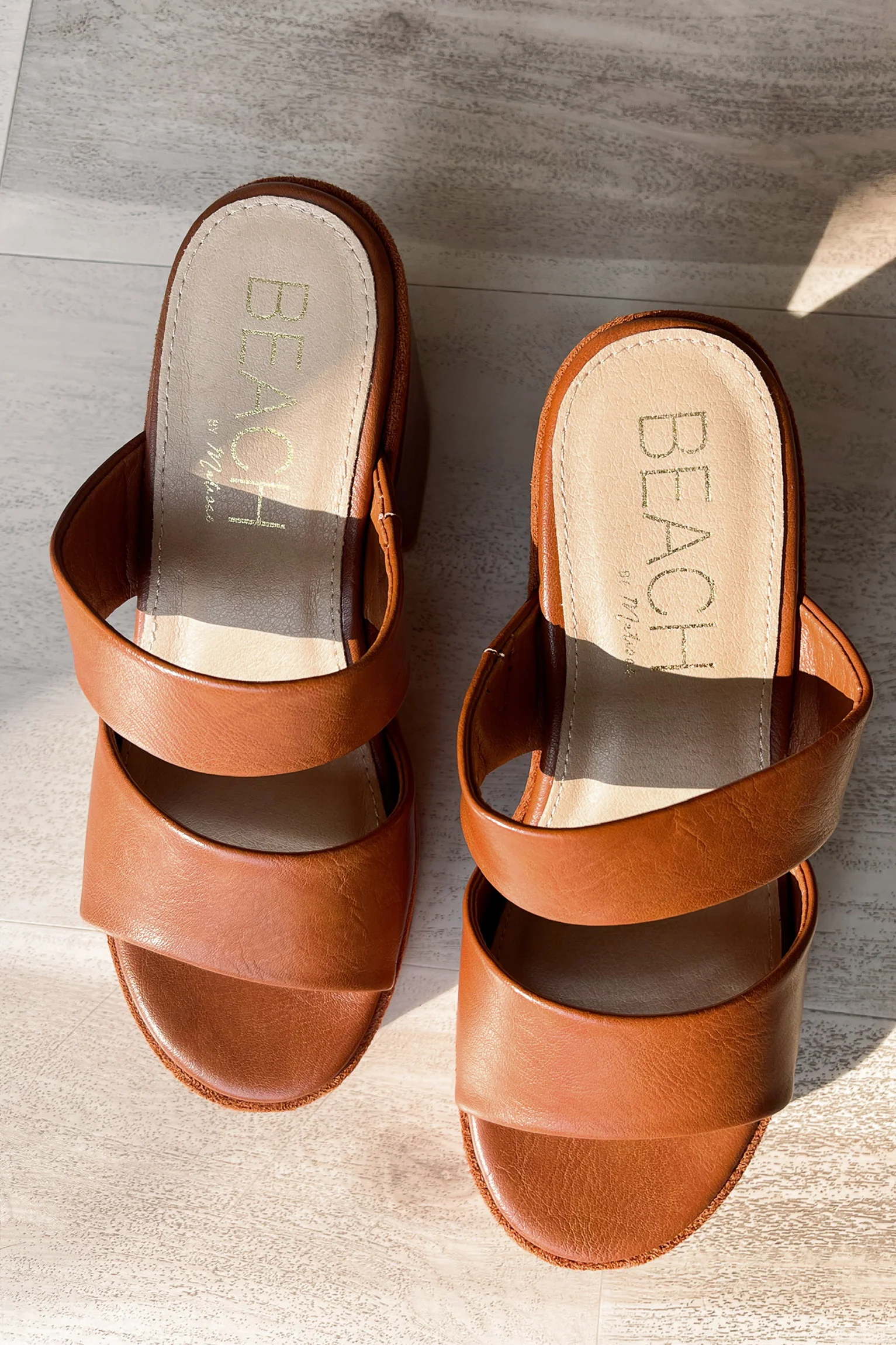 Beach by Matisse Graham Cognac Platform Sandal - Image 7