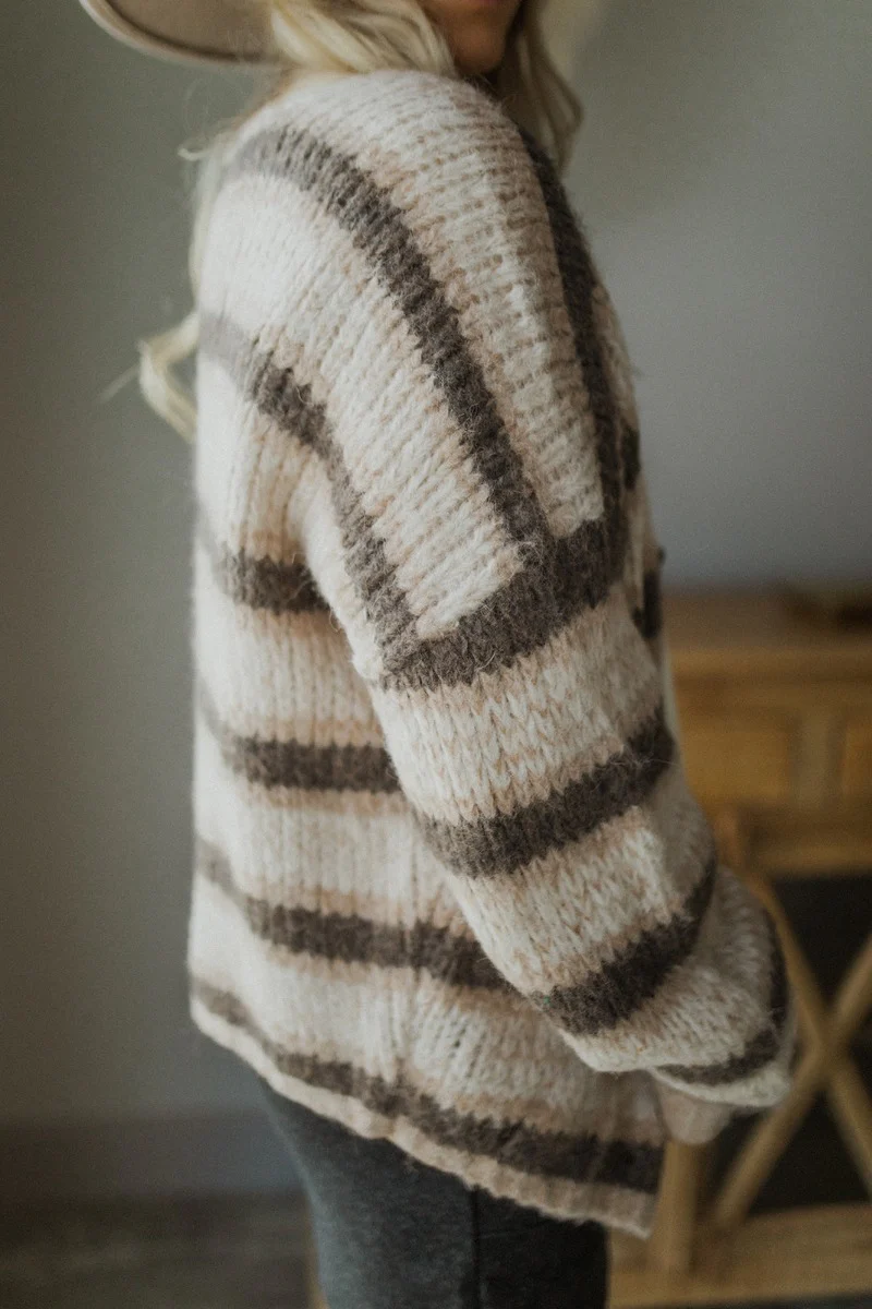 Better Days Striped Cardigan - Image 4