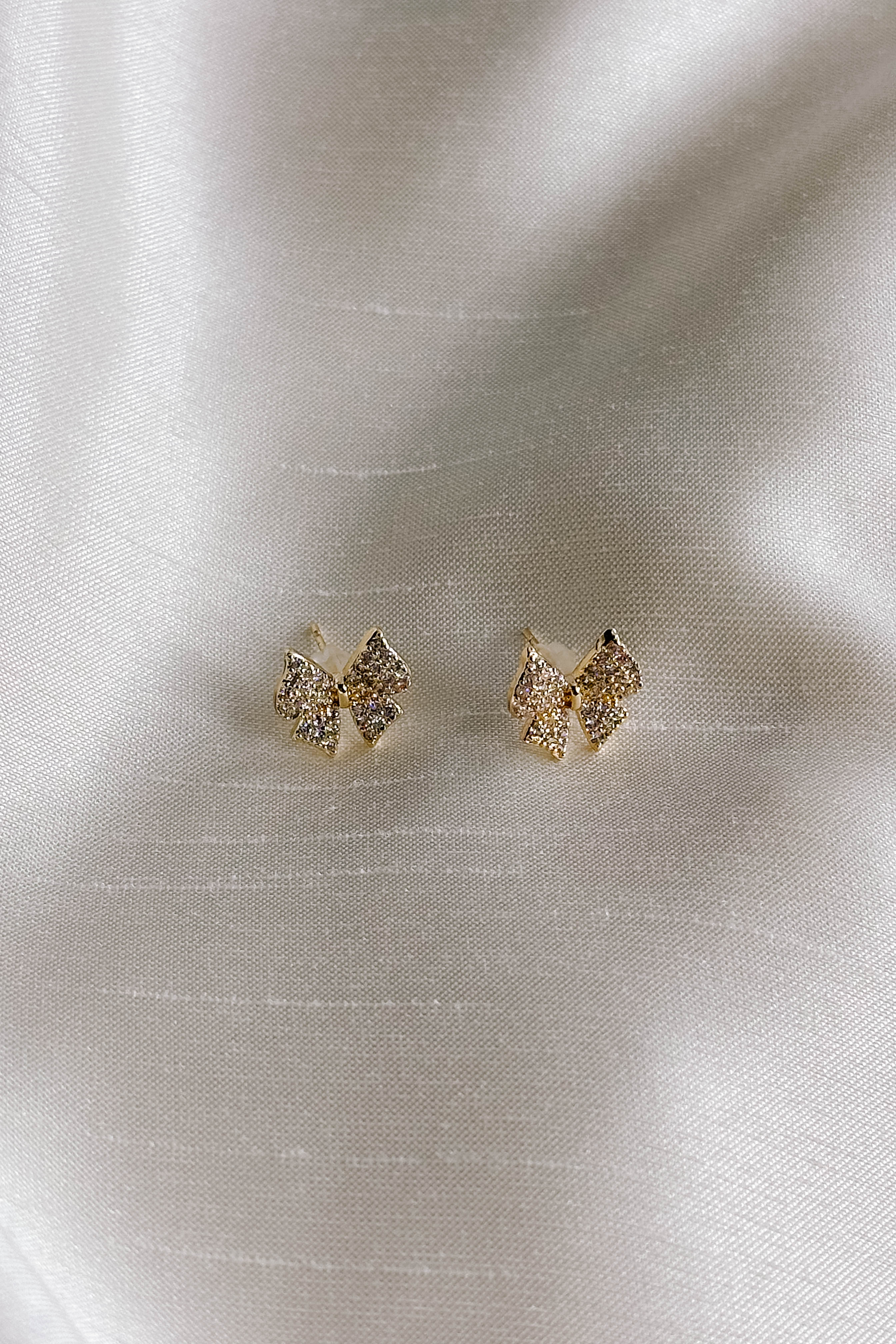 Blaire Bow Stud Earring - Image 2