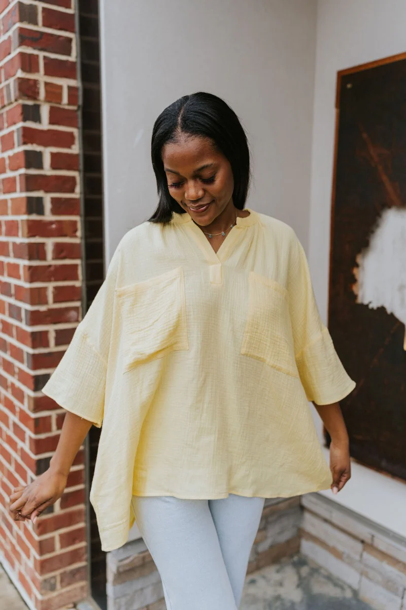 Bring Back Summer Top in Yellow - Image 2
