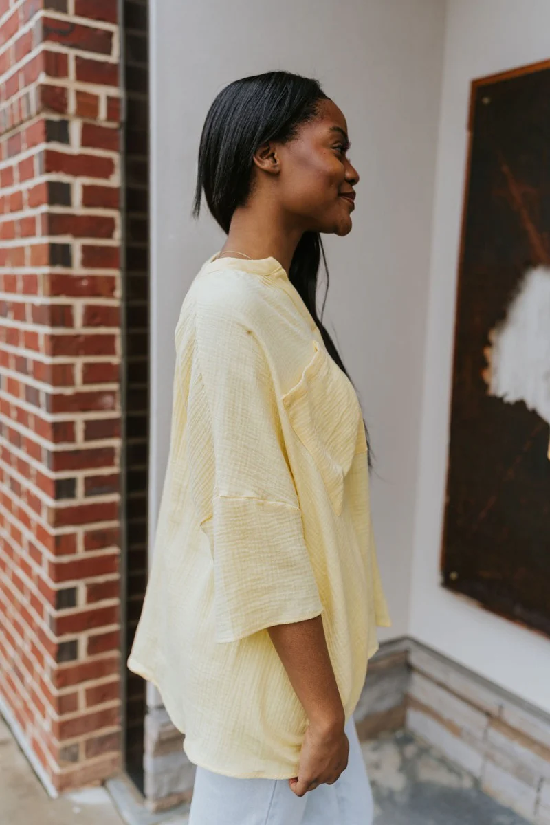 Bring Back Summer Top in Yellow - Image 3