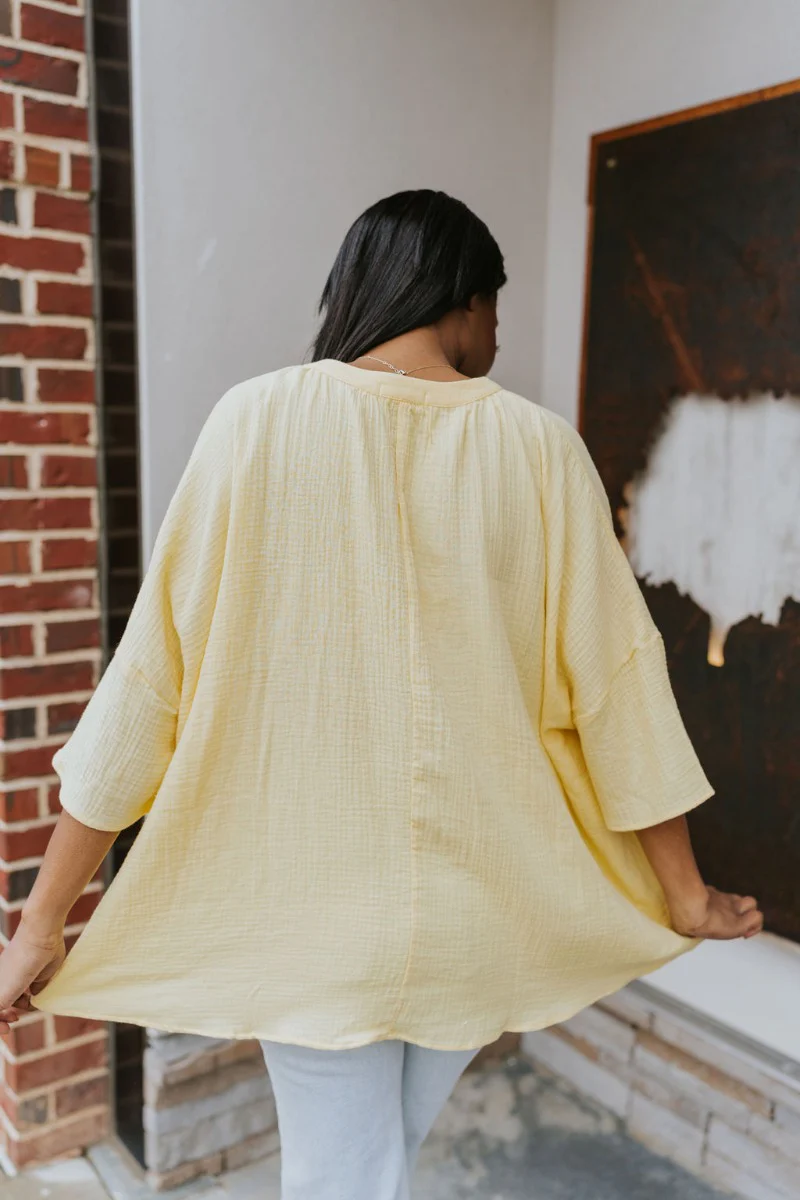 Bring Back Summer Top in Yellow - Image 4