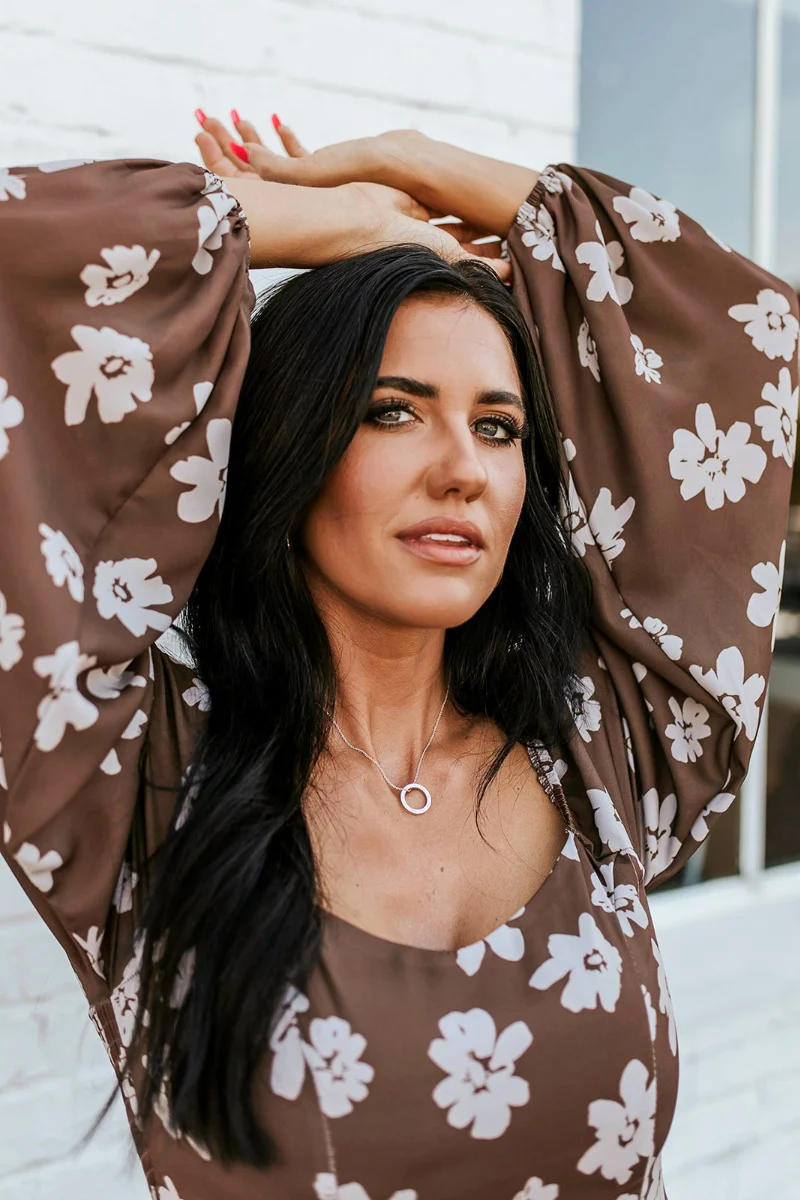I Like Your Vibe Floral Dress - Image 3