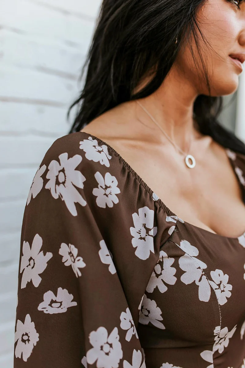 I Like Your Vibe Floral Dress - Image 4
