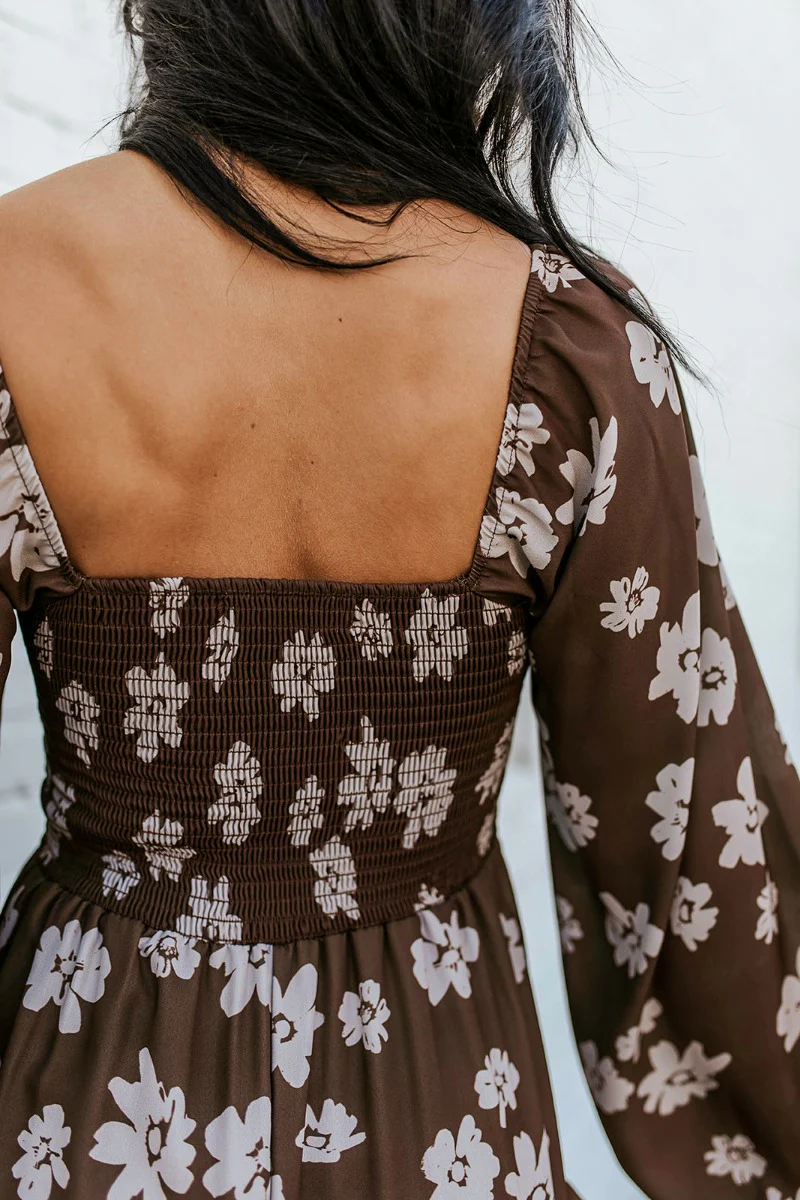 I Like Your Vibe Floral Dress - Image 5
