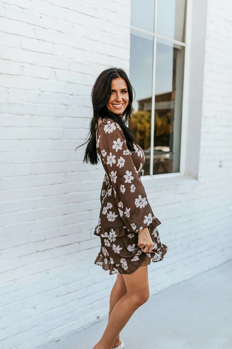 I Like Your Vibe Floral Dress - Image 7