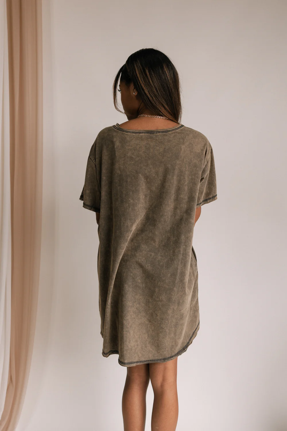 Caitlyn Short Sleeve T-Shirt Dress - Image 12