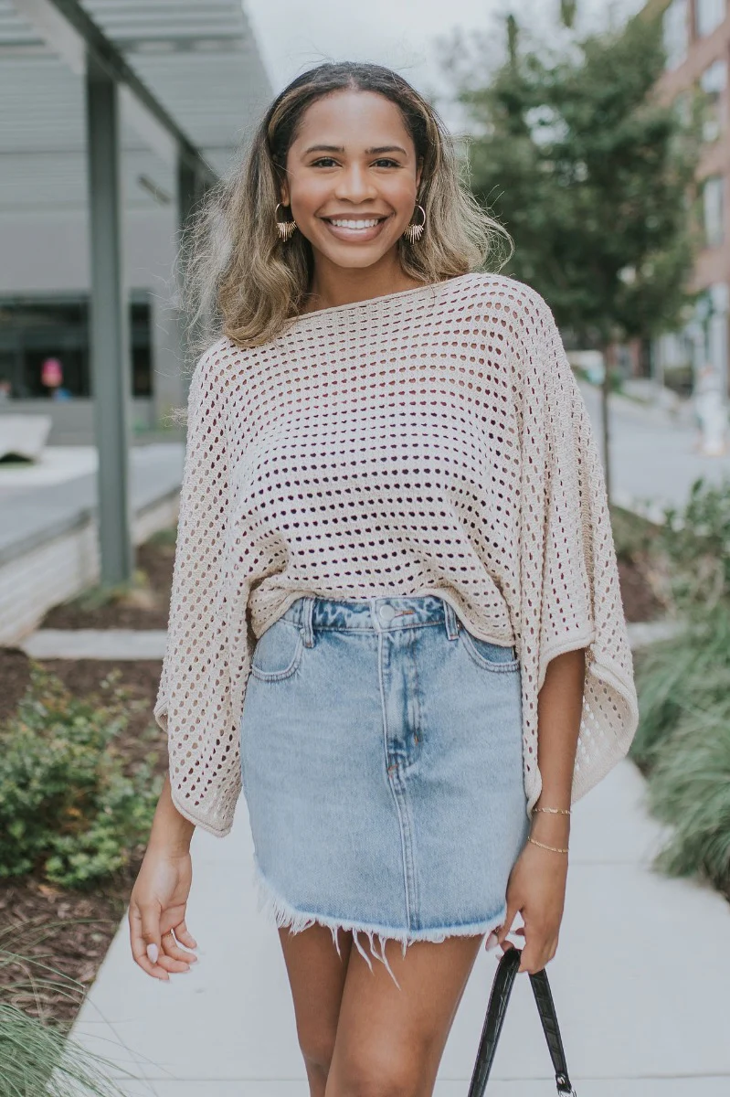 Calabasas Open-Knit Top - Image 2