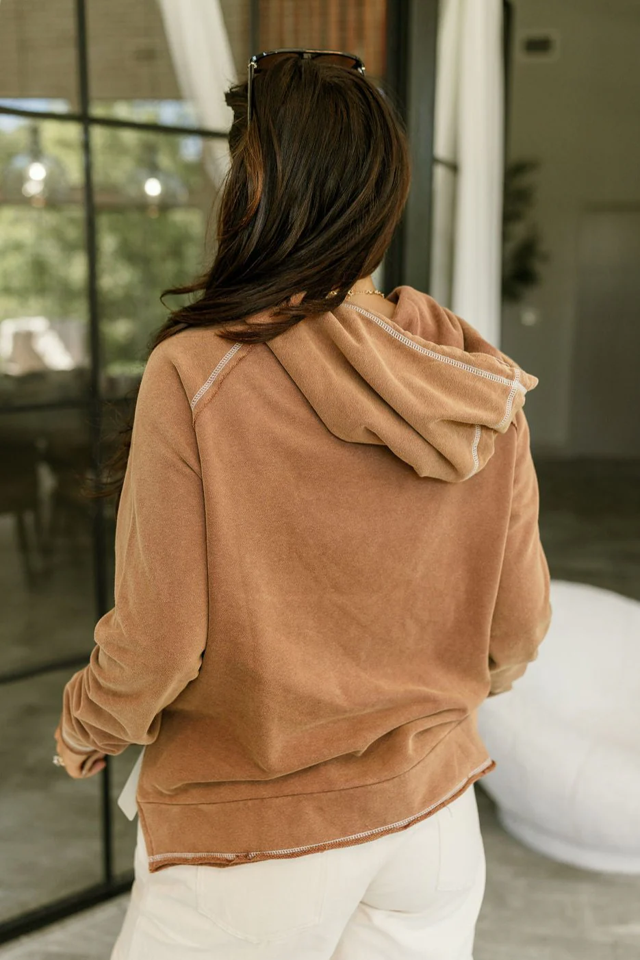 Camden Brown Hoodie Sweatshirt - Image 6