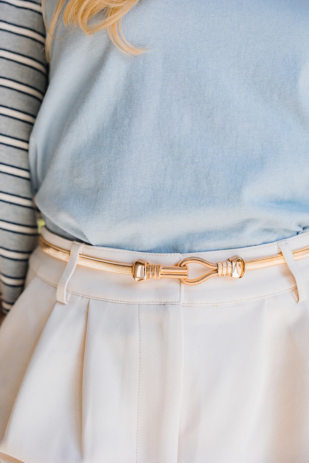 Caroline Gold Knot Belt