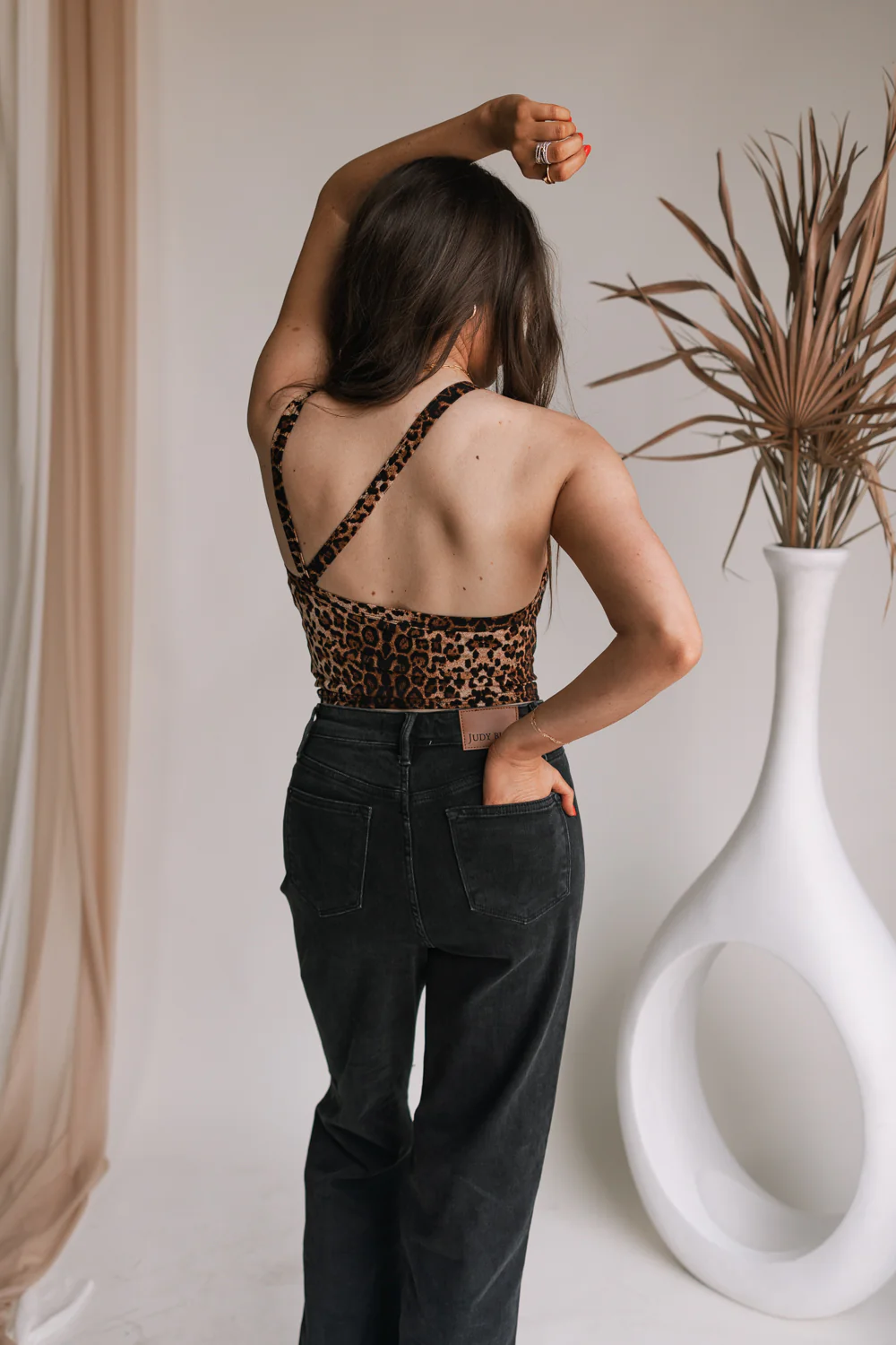 Carly Leopard Tank - Image 3