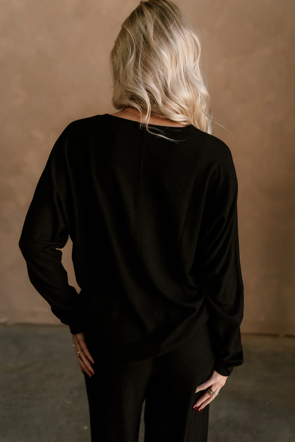 Charlotte Black Loungewear Set - Image 11