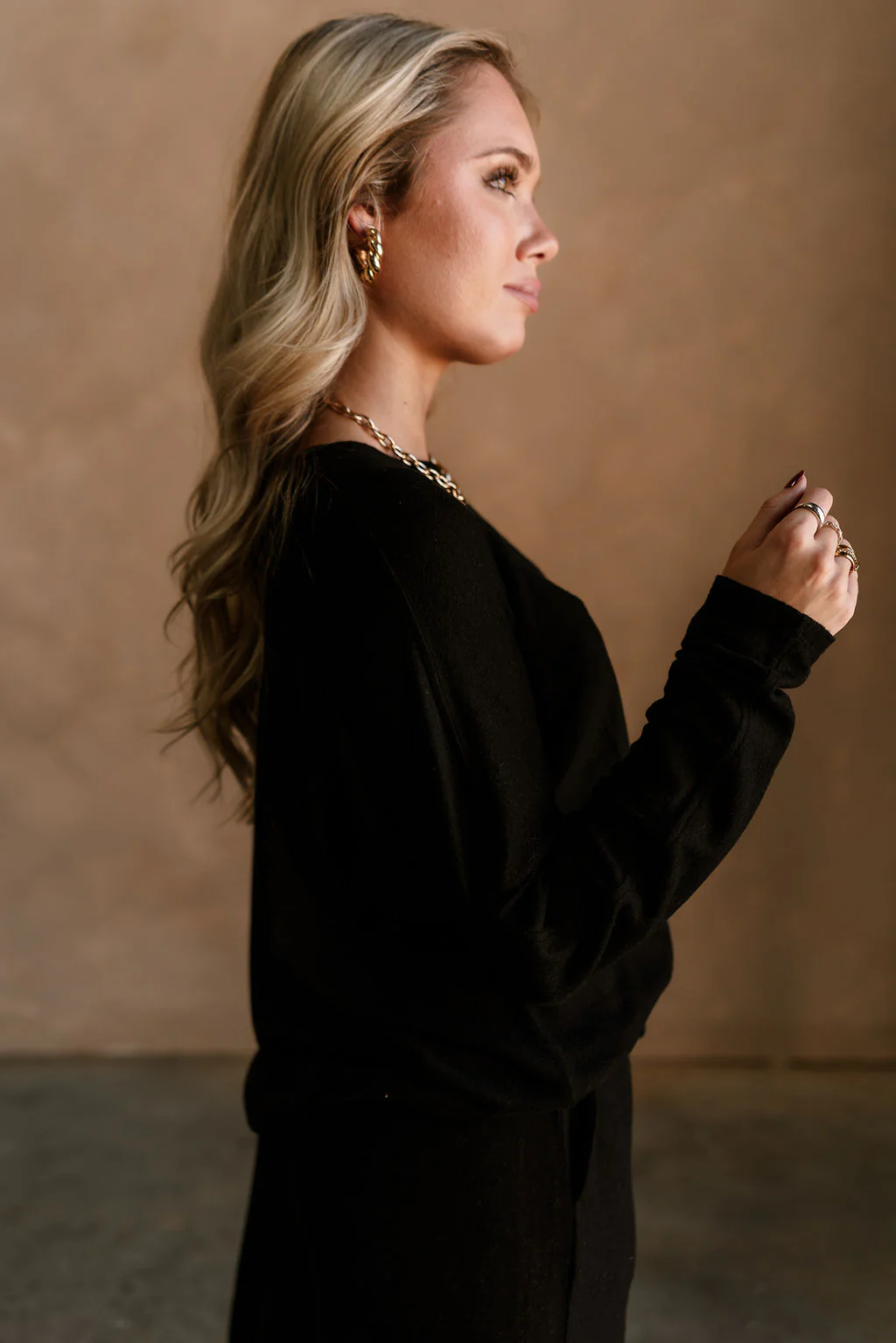 Charlotte Black Loungewear Set - Image 8