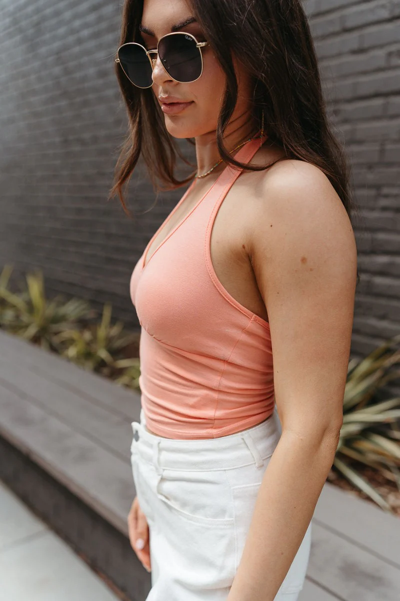 Chasing Summer Tank in Peach - Image 5