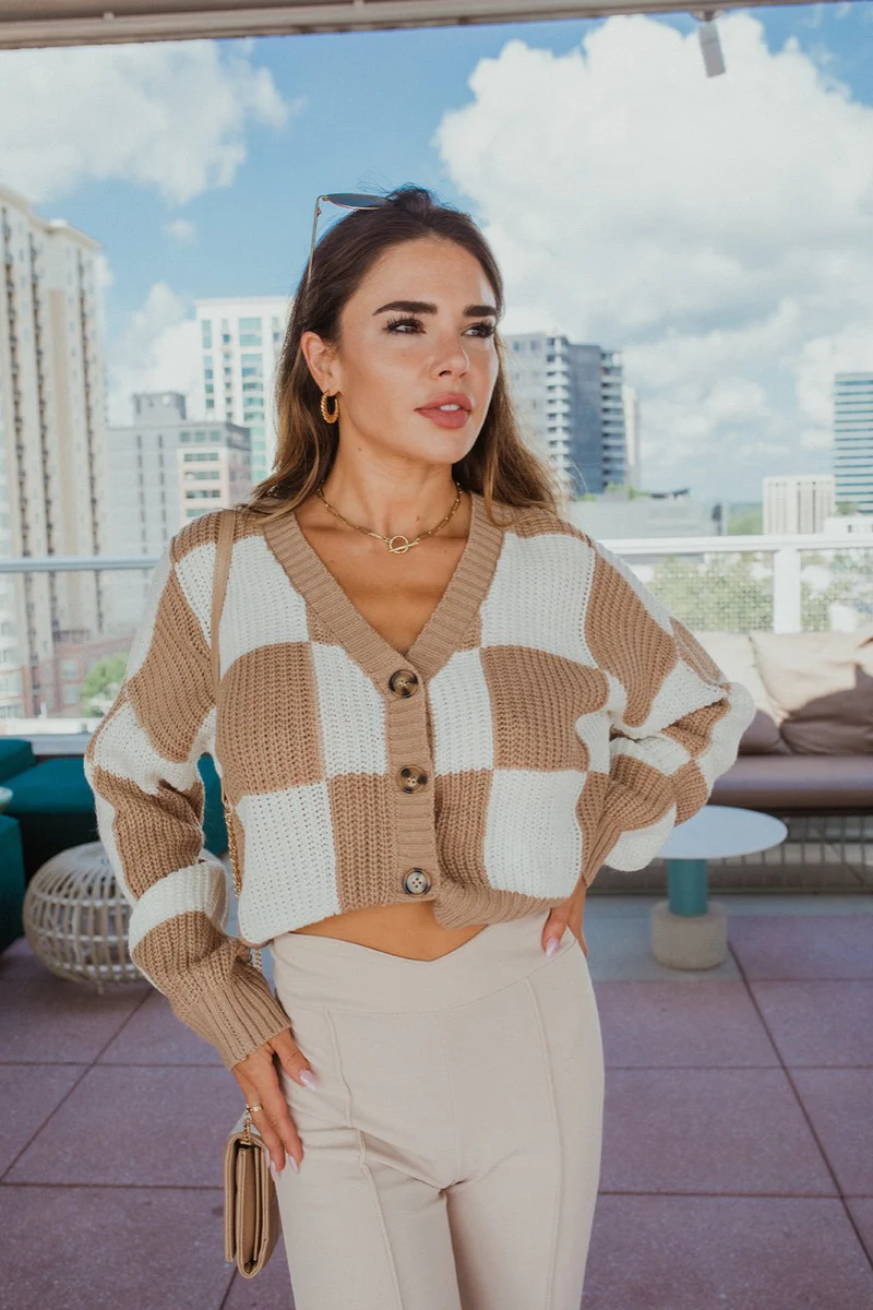 Check Please Cardigan - Image 5