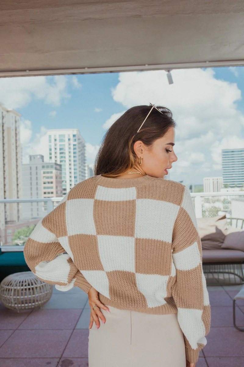 Check Please Cardigan - Image 8