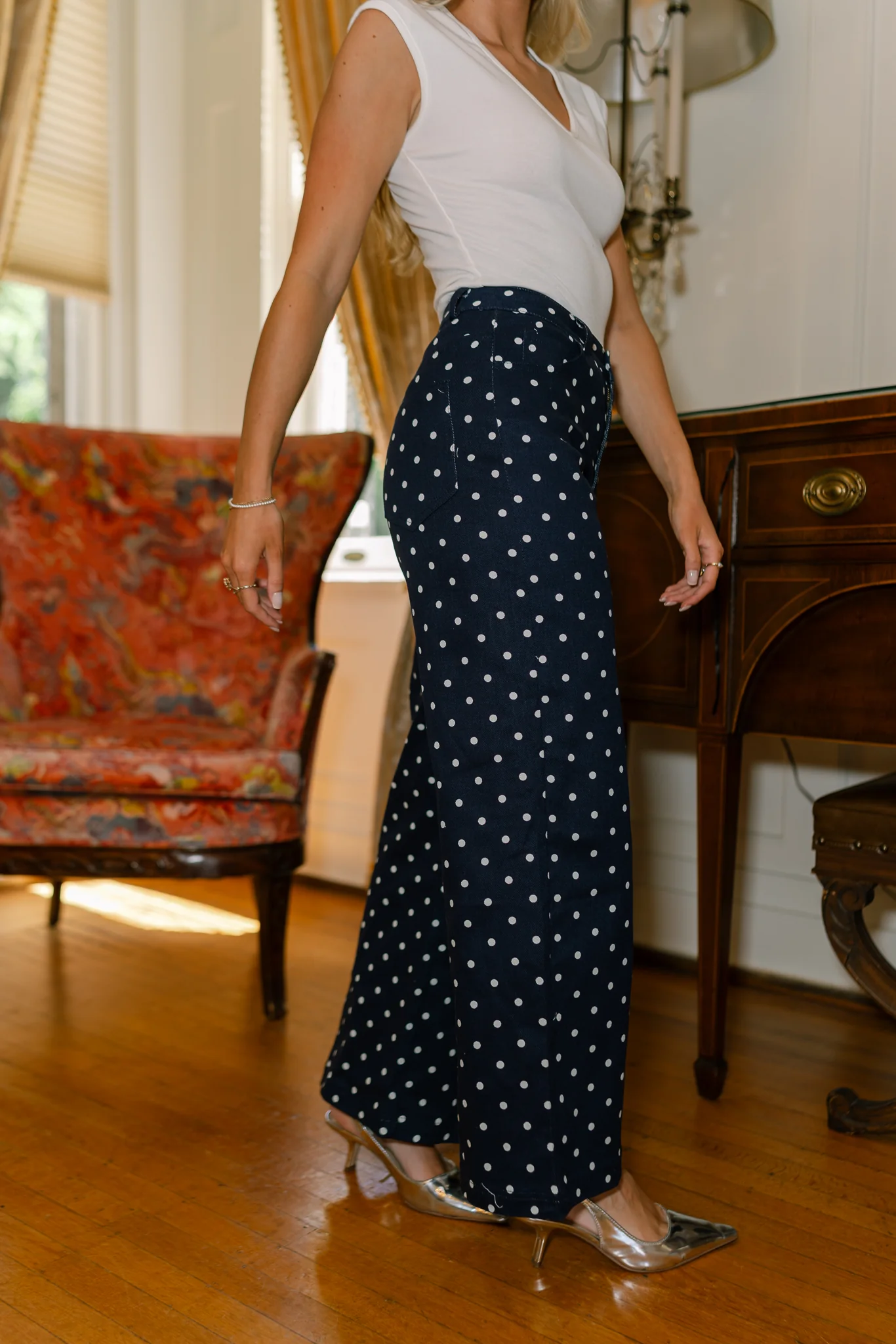 Cleo Polka Dot Pants - Image 7