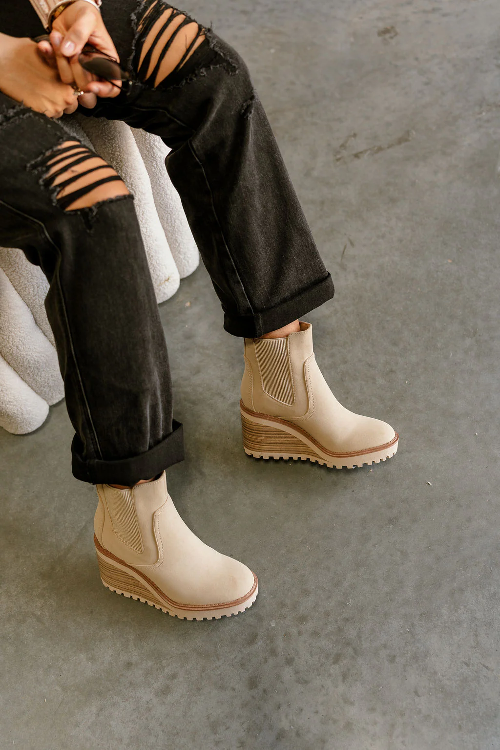 MIA Corin Sand Wedge Bootie