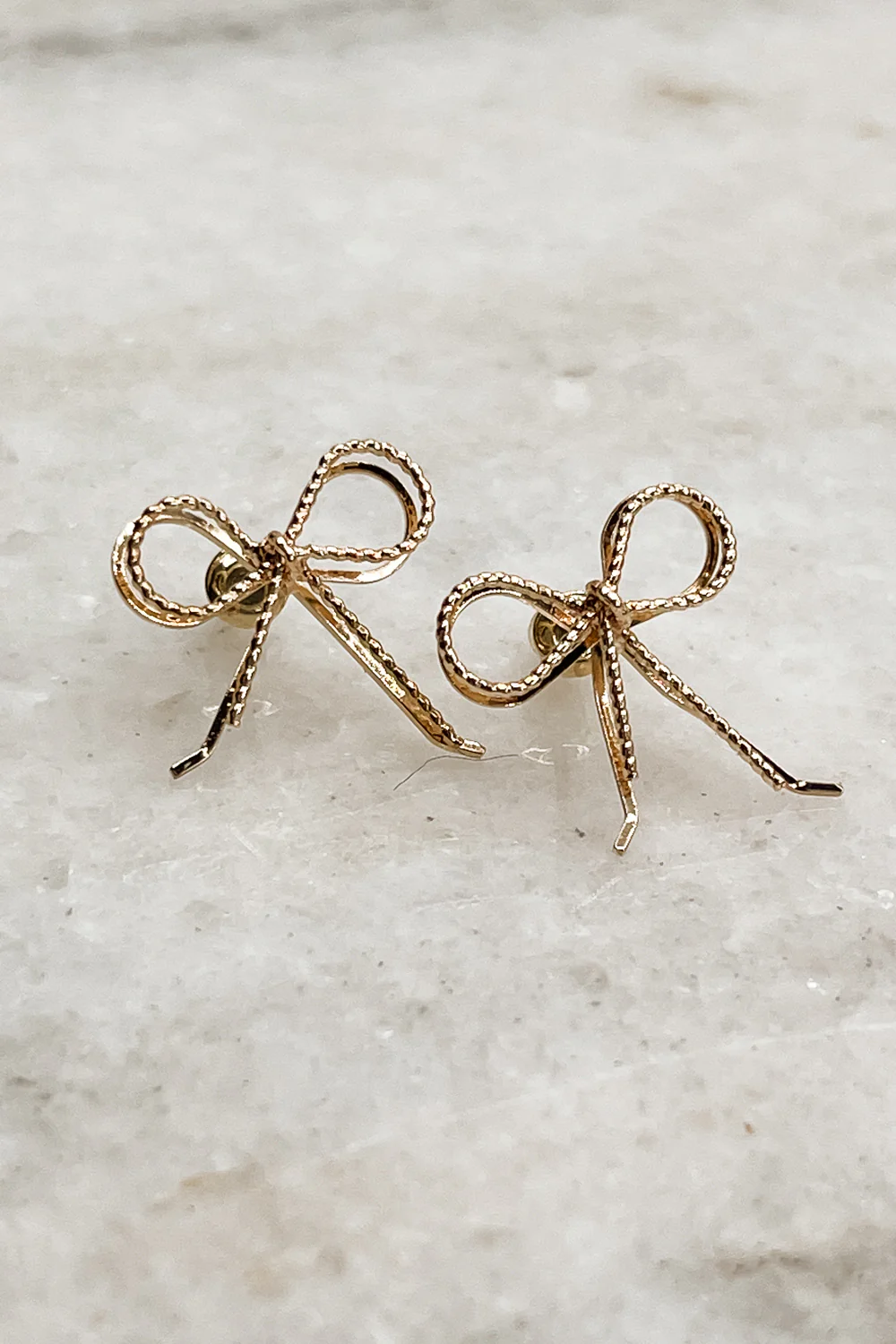 Dani Bow Stud Earrings