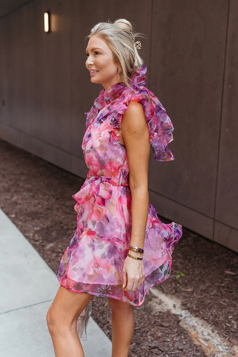 Day Dream Floral Dress - Image 3