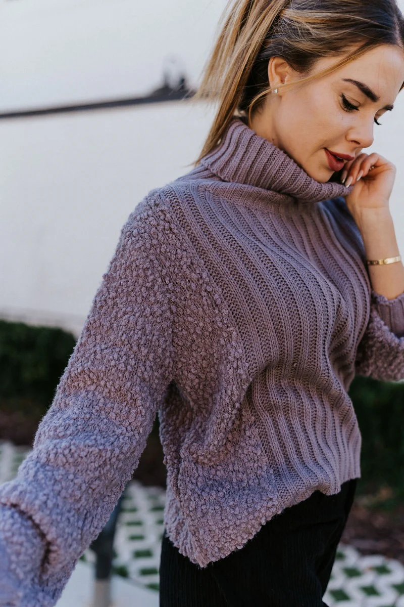 Days Go By Sweater in Grey