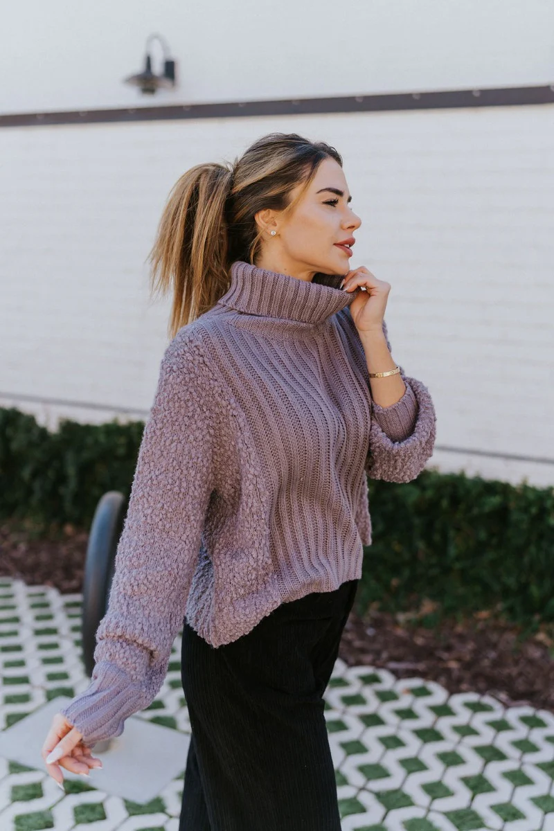 Days Go By Sweater in Grey - Image 5