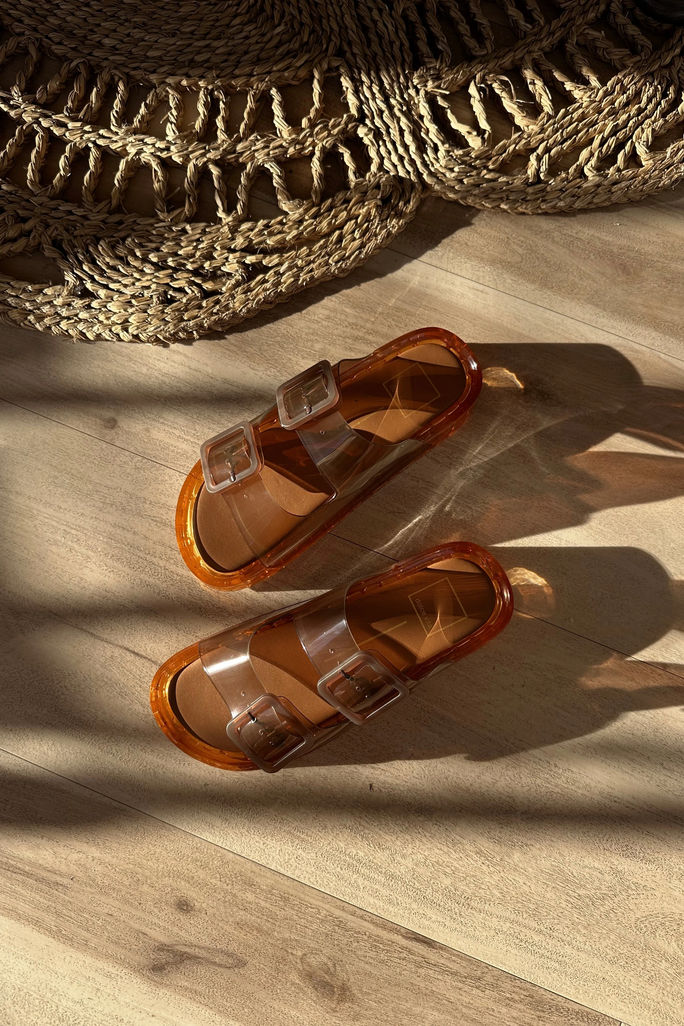 Dolce Vita Julio Whiskey Vinyl Sandal