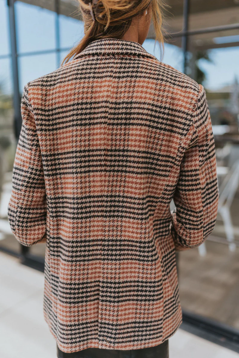 Double Take Houndstooth Blazer - Image 6