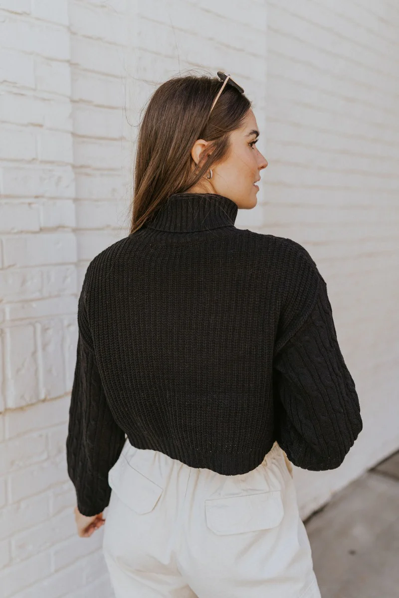 Dream Big Sweater in Black - Image 6