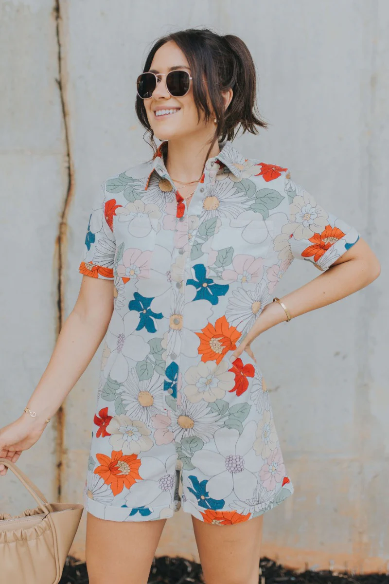 Dreamy Floral Romper