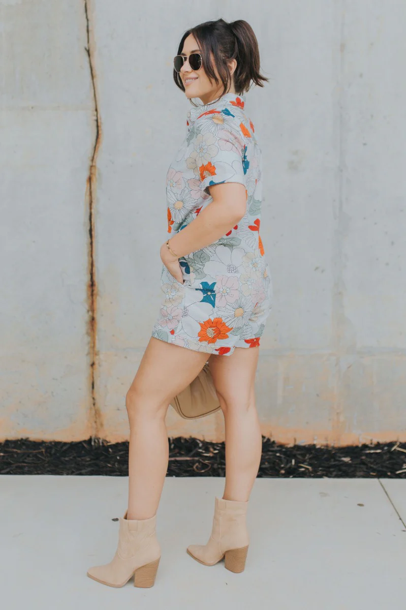 Dreamy Floral Romper - Image 3