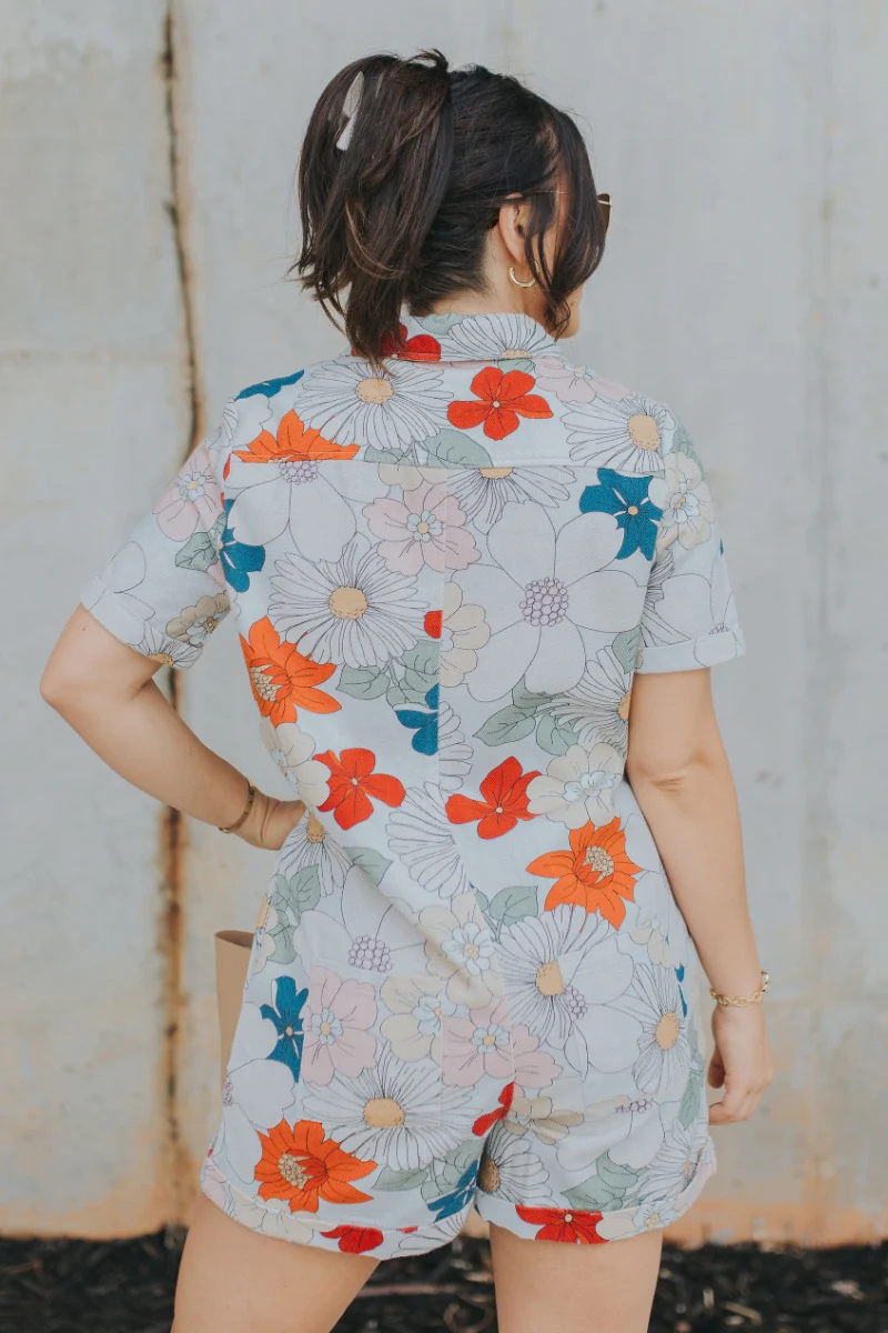 Dreamy Floral Romper - Image 4